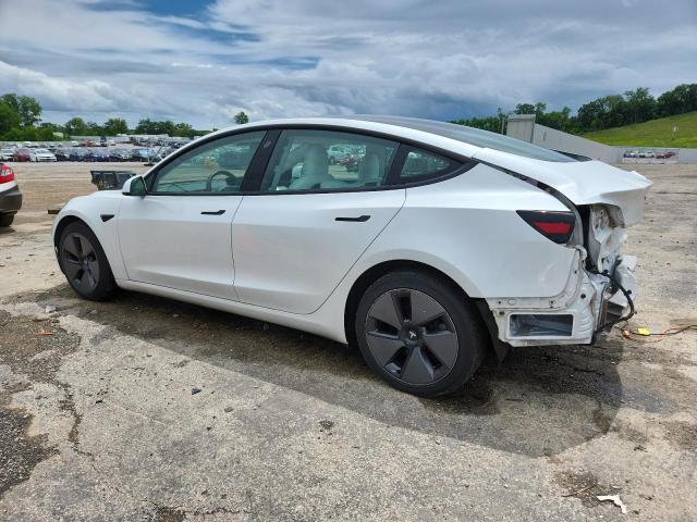 5YJ3E1EB0MF903304 - 2021 TESLA MODEL 3 Білий фото 2