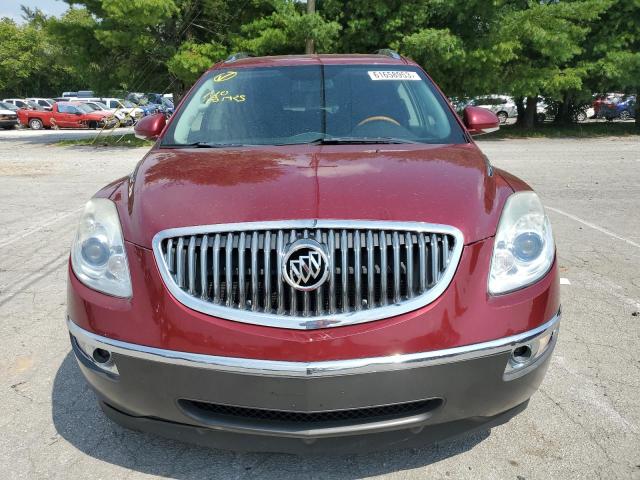 5GAER13718J101193 - 2008 BUICK ENCLAVE CX MAROON photo 5