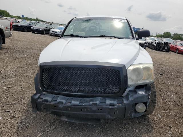 1D7HW48J77S104656 - 2007 DODGE DAKOTA QUAD SLT WHITE photo 5