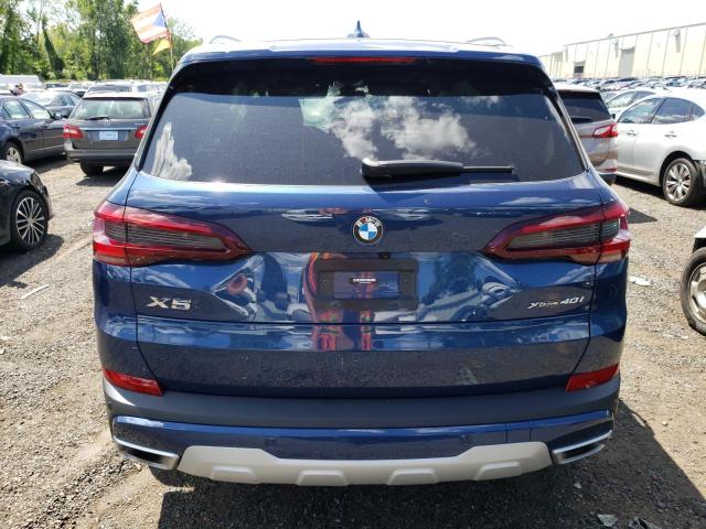 5UXCR6C06P9N68016 - 2023 BMW X5 XDRIVE40I BLUE photo 6