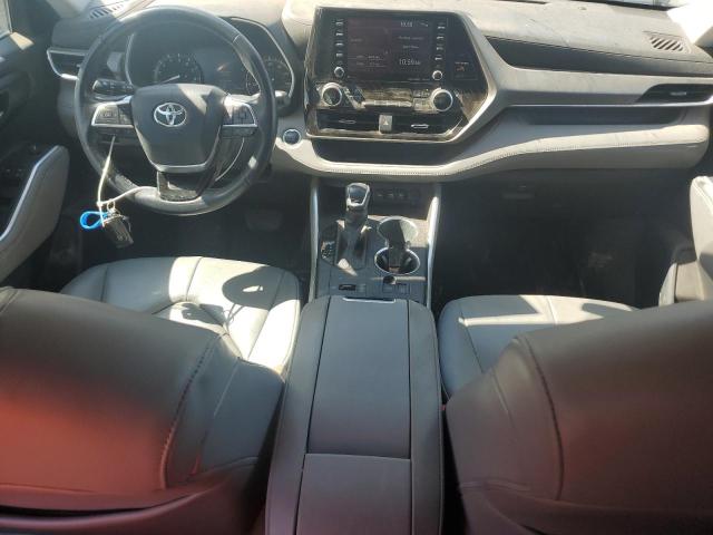 5TDGZRAH3MS516336 - 2021 TOYOTA HIGHLANDER XLE CHARCOAL photo 8