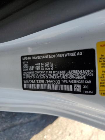 WBA2M7C09L7E55300 - 2020 BMW 230I WHITE photo 13