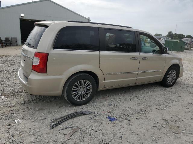 2C4RC1CG2ER228804 - 2014 CHRYSLER TOWN & COU TOURING L GOLD photo 3