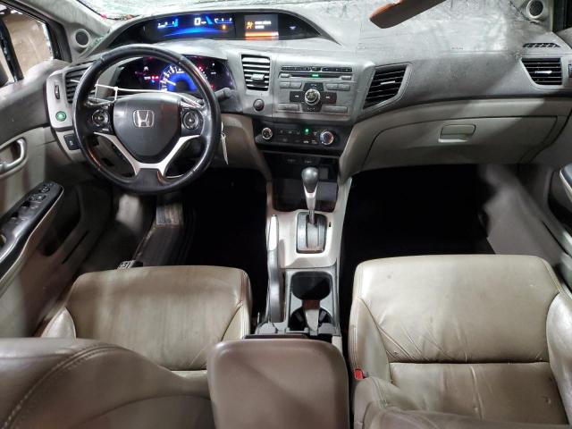 19XFB2F9XCE042323 - 2012 HONDA CIVIC EXL Қара фото 8