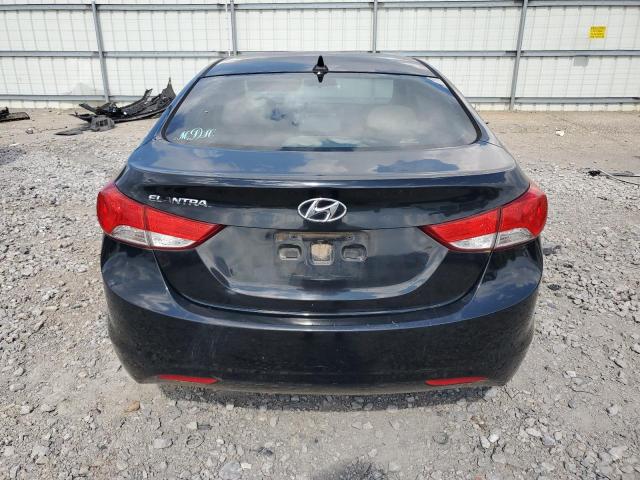 5NPDH4AE7BH006153 - 2011 HYUNDAI ELANTRA GLS BLACK photo 6