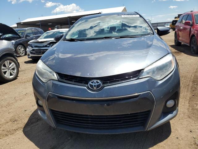 5YFBURHE6FP265702 - 2015 TOYOTA COROLLA L GRAY photo 5