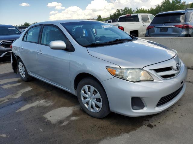 2T1BU4EE9BC689280 - 2011 TOYOTA COROLLA BASE SILVER photo 4