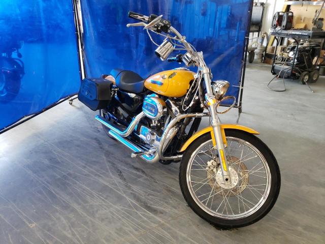 1HD1CT3188K431881 - 2008 HARLEY-DAVIDSON XL1200 C YELLOW photo 1