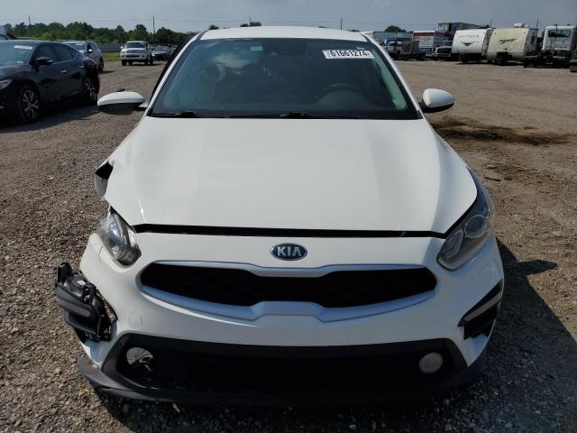 3KPF24AD2KE011038 - 2019 KIA FORTE FE WHITE photo 5