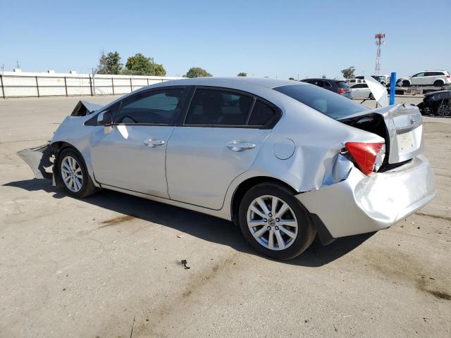 19XFB2F89CE385194 - 2012 HONDA CIVIC EX SILVER photo 2