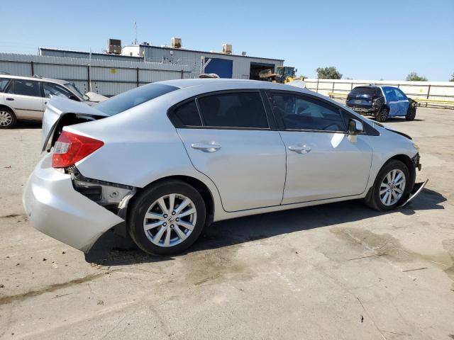 19XFB2F89CE385194 - 2012 HONDA CIVIC EX SILVER photo 3