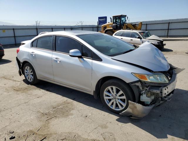 19XFB2F89CE385194 - 2012 HONDA CIVIC EX SILVER photo 4