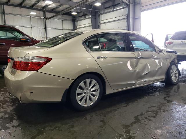 1HGCR3F82EA001946 - 2014 HONDA ACCORD EXL TAN photo 3