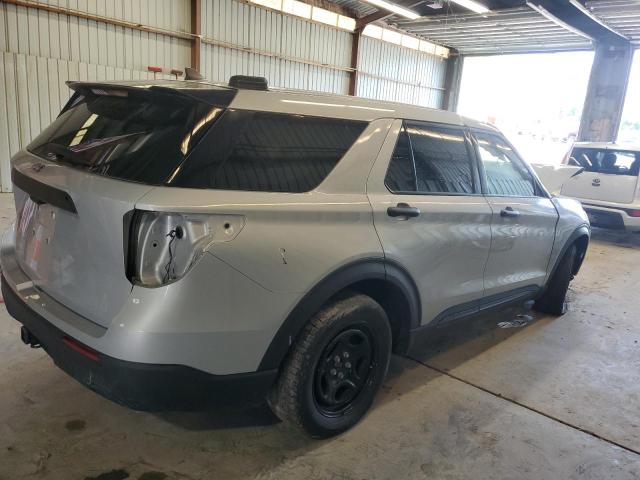 1FM5K8AB7PGA19639 - 2023 FORD EXPLORER POLICE INTERCEPTOR 银色 照片 3