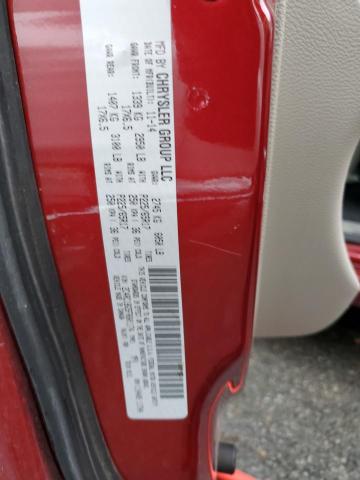 2C4RC1BG5FR601174 - 2015 CHRYSLER TOWN & COU TOURING 栗色 照片 13