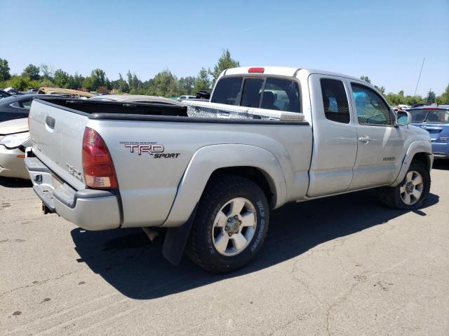 5TETU62N55Z029210 - 2005 TOYOTA TACOMA PRERUNNER ACCESS CAB SILVER photo 3