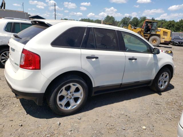 2FMDK3G95DBB19468 - 2013 FORD EDGE SE WHITE photo 3