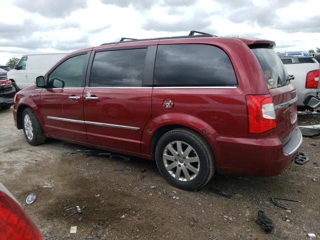 2C4RC1CG5CR252558 - 2012 CHRYSLER TOWN & COU TOURING L RED photo 2