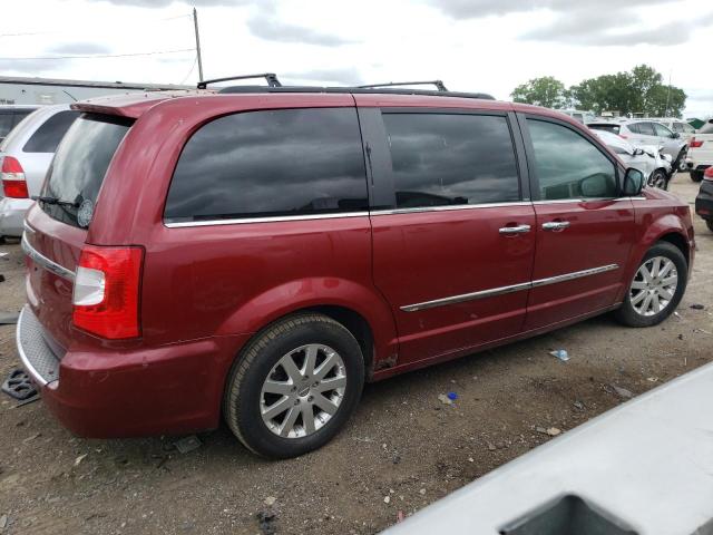 2C4RC1CG5CR252558 - 2012 CHRYSLER TOWN & COU TOURING L RED photo 3