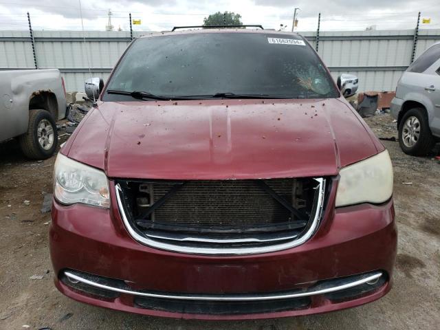 2C4RC1CG5CR252558 - 2012 CHRYSLER TOWN & COU TOURING L RED photo 5
