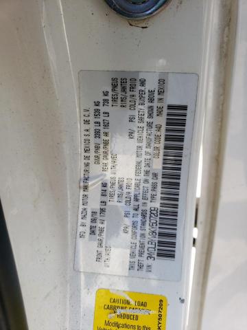 3MYDLBYV8KY507209 - 2019 TOYOTA YARIS L WHITE photo 12