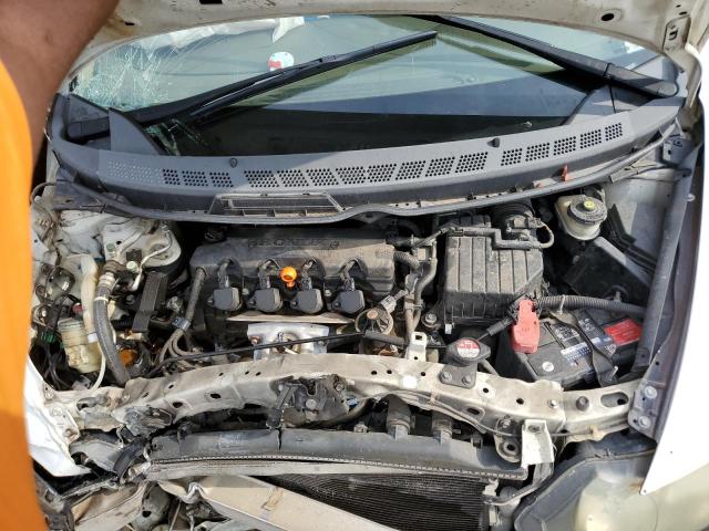 2HGFA16508H326972 - 2008 HONDA CIVIC LX WHITE photo 11