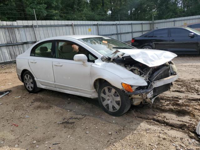 2HGFA16508H326972 - 2008 HONDA CIVIC LX WHITE photo 4