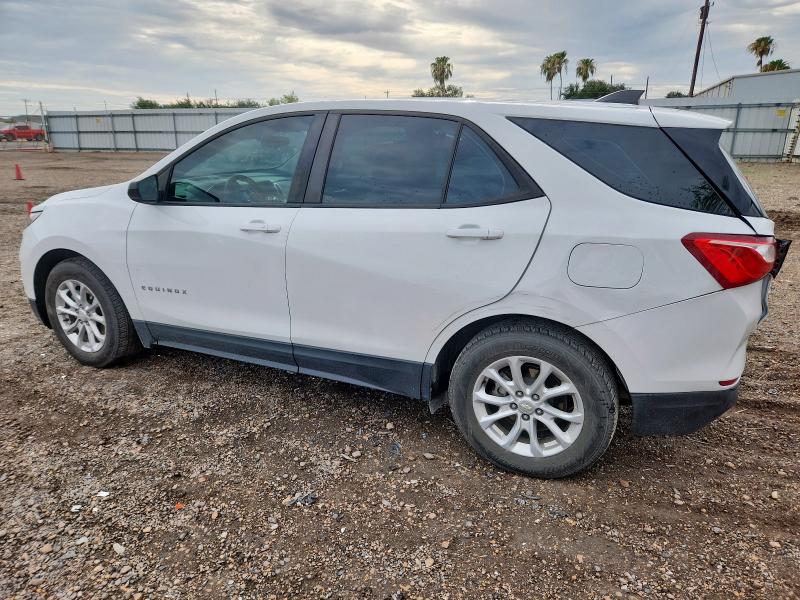 3GNAXHEV5LS654645 - 2020 CHEVROLET EQUINOX LS WHITE photo 2