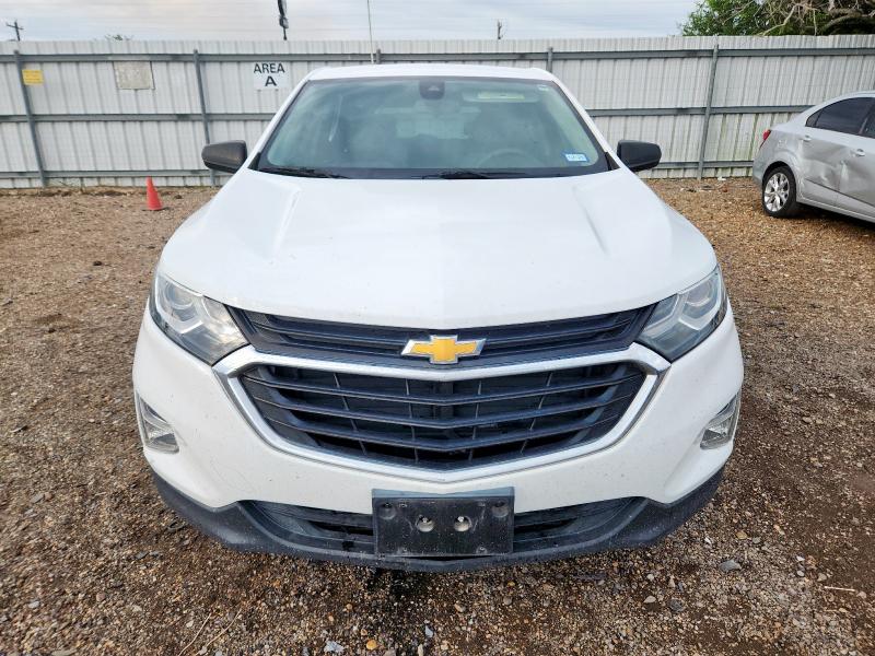 3GNAXHEV5LS654645 - 2020 CHEVROLET EQUINOX LS WHITE photo 5
