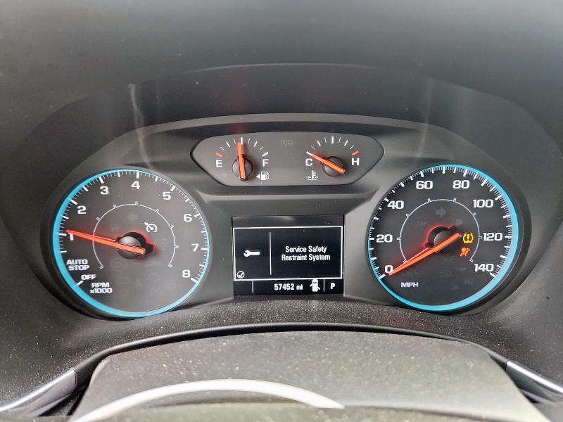 3GNAXHEV5LS654645 - 2020 CHEVROLET EQUINOX LS WHITE photo 9