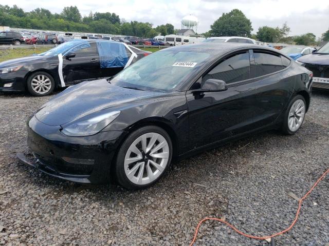 5YJ3E1EA2PF639353 - 2023 TESLA MODEL 3 BLACK photo 1