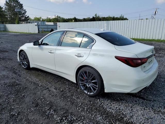 JN1FV7DR4MM880148 - 2021 INFINITI Q50 RED SPORT 400 WHITE photo 2