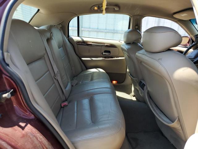 1LNHM81W92Y654309 - 2002 LINCOLN TOWN CAR EXECUTIVE BURGUNDY photo 10