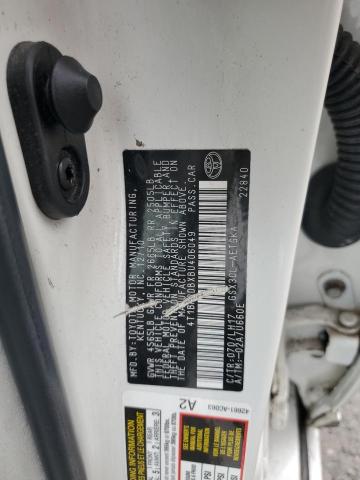 4T1BK3DBXBU406049 - 2011 TOYOTA AVALON BASE 白色 照片 12