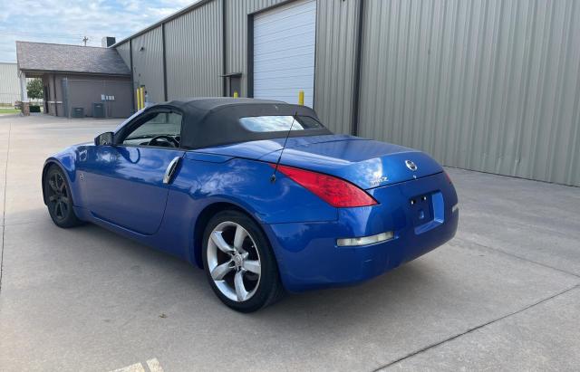 JN1BZ36A57M651128 - 2007 NISSAN 350Z ROADSTER BLUE photo 3