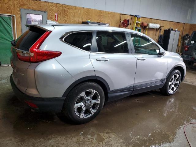 2HKRW2H54KH666012 - 2019 HONDA CR-V EX GRAY photo 3