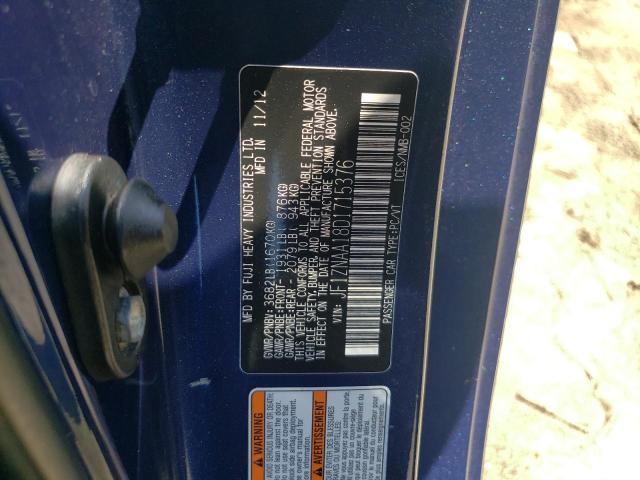 JF1ZNAA18D1715376 - 2013 TOYOTA SCION FR-S 蓝色 照片 13