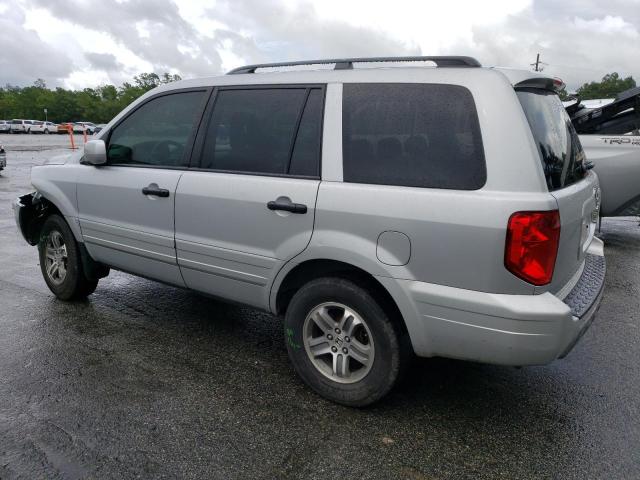 2HKYF18464H612694 - 2004 HONDA PILOT EX SILVER photo 2