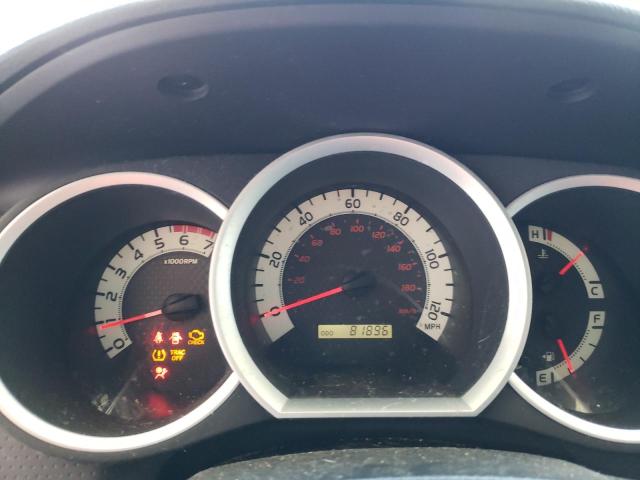 5TFTX4CNXDX023578 - 2013 TOYOTA TACOMA ACCESS CAB ვერცხლისფერი ფოტო 9