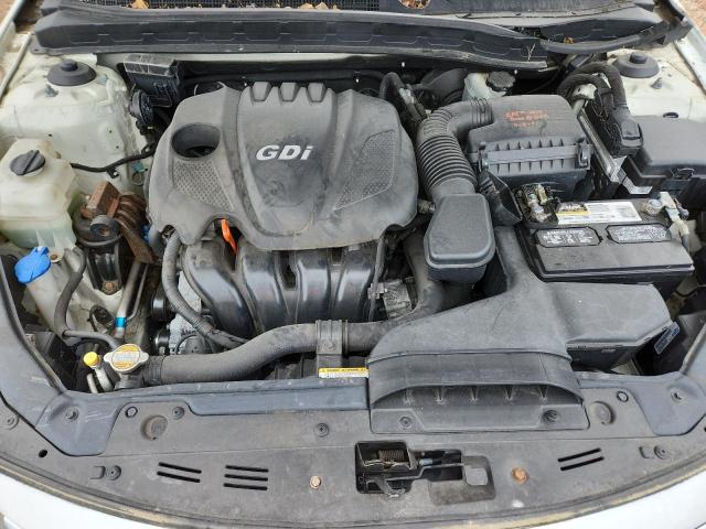 KNAGN4A70B5085685 - 2011 KIA OPTIMA EX WHITE photo 11