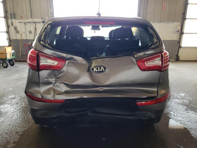 KNDPB3A26D7427982 - 2013 KIA SPORTAGE BASE GRAY photo 6