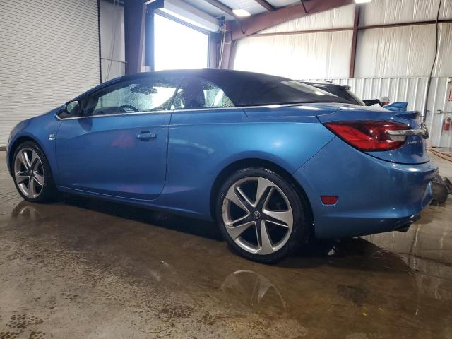 W04WJ3N56HG050072 - 2017 BUICK CASCADA SPORT TOURING BLUE photo 2