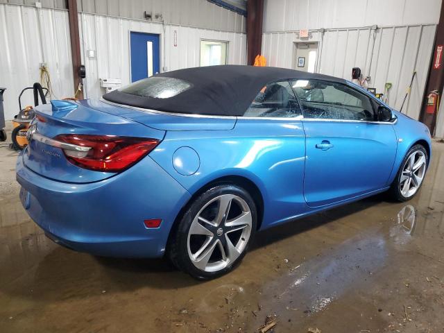 W04WJ3N56HG050072 - 2017 BUICK CASCADA SPORT TOURING BLUE photo 3