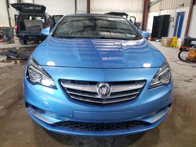 W04WJ3N56HG050072 - 2017 BUICK CASCADA SPORT TOURING BLUE photo 5