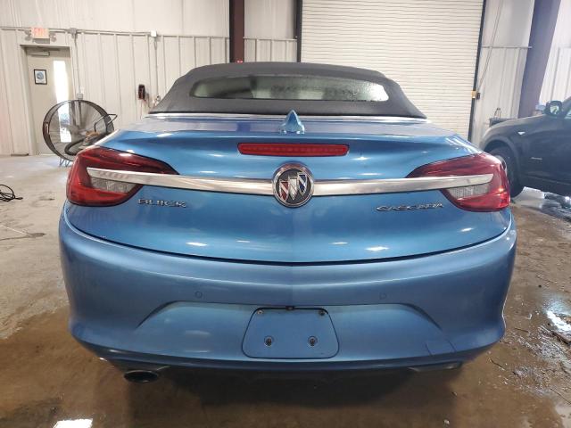 W04WJ3N56HG050072 - 2017 BUICK CASCADA SPORT TOURING BLUE photo 6