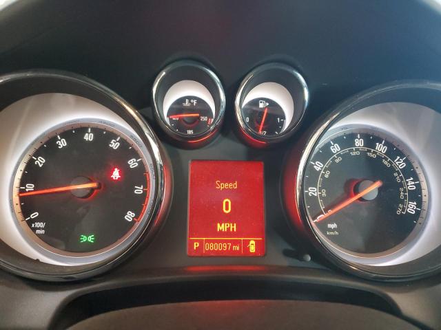 W04WJ3N56HG050072 - 2017 BUICK CASCADA SPORT TOURING BLUE photo 9