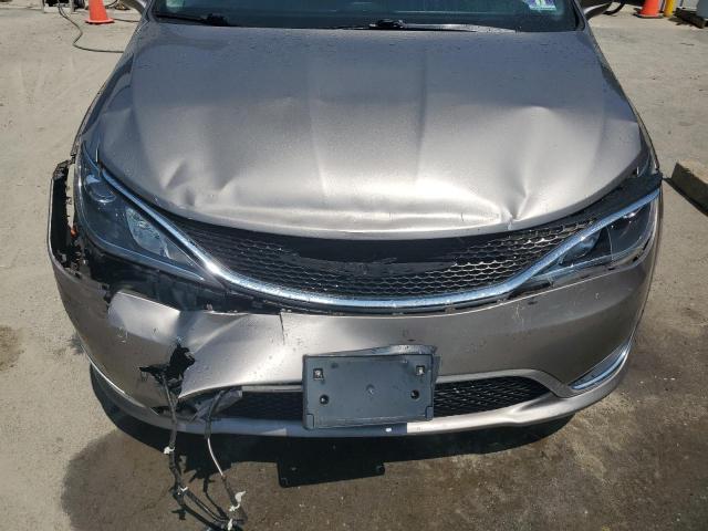 2C4RC1BG8HR785562 - 2017 CHRYSLER PACIFICA TOURING L GRAY photo 12