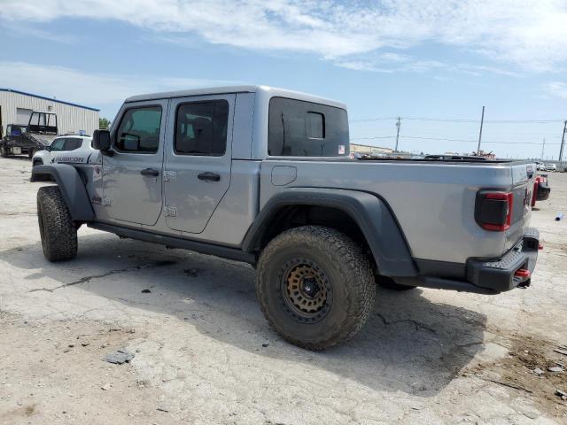 1C6JJTBG8LL102105 - 2020 JEEP GLADIATOR RUBICON GRAY photo 2