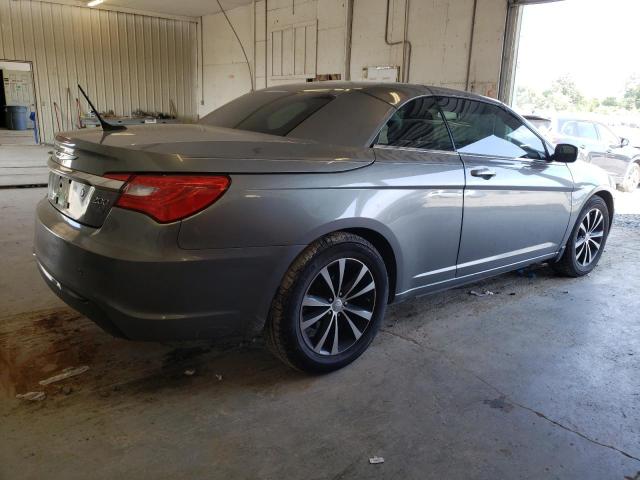 1C3BCBGG3CN116173 - 2012 CHRYSLER 200 S GRAY photo 3