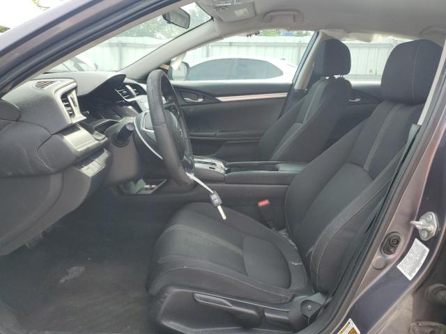 19XFC2F55JE002898 - 2018 HONDA CIVIC LX GRAY photo 7